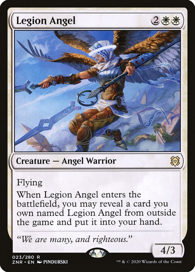 Legion Angel [Zendikar Rising] 