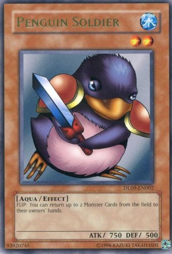 Penguin Soldier (Green) [DL09-EN002] Rare 
