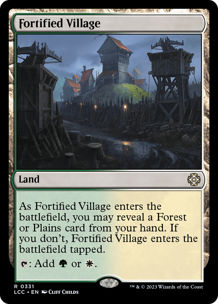 Fortified Village [The Lost Caverns of Ixalan Commander] 