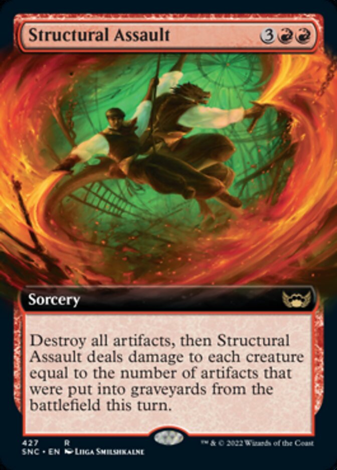 Structural Assault (Extended Art) [Streets of New Capenna] 