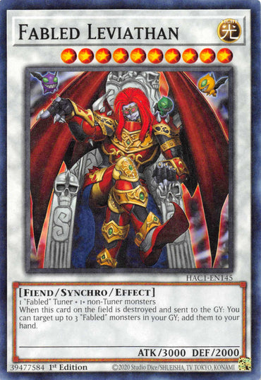 Fabled Leviathan [HAC1-EN145] Common 