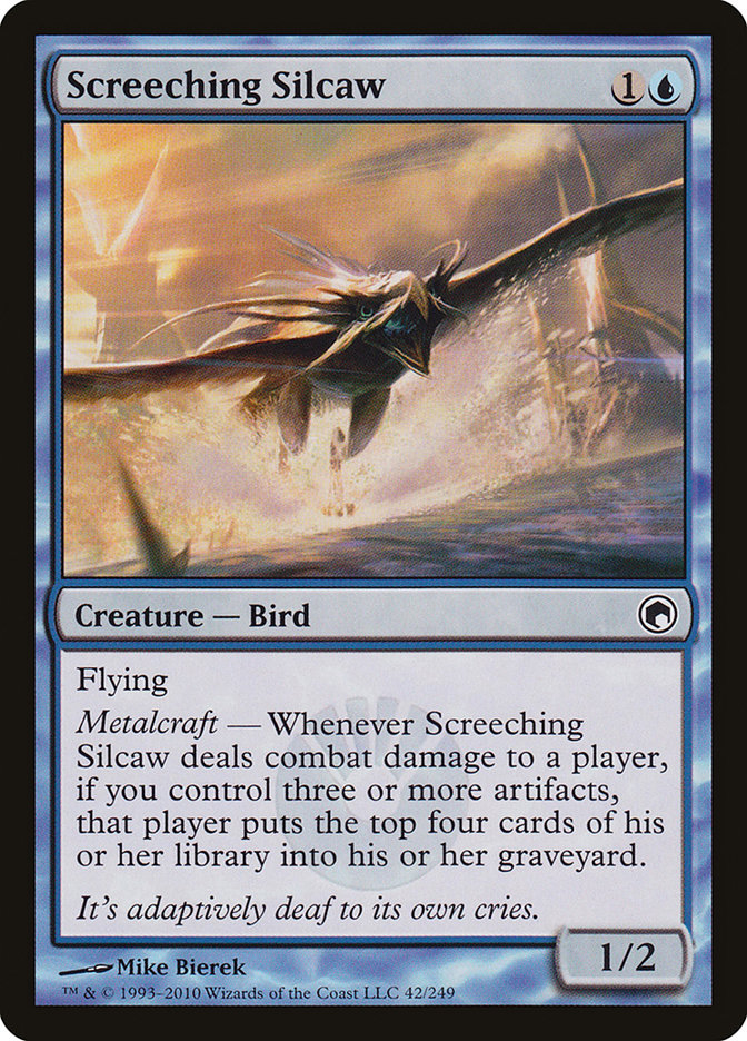 Screeching Silcaw [Scars of Mirrodin] 