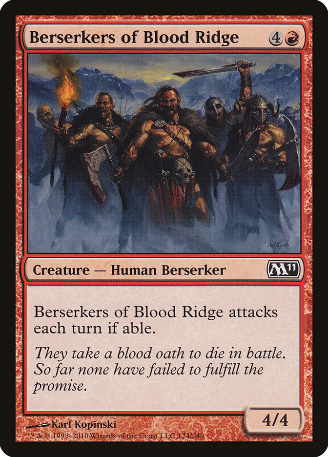 Berserkers of Blood Ridge [Magic 2011] 