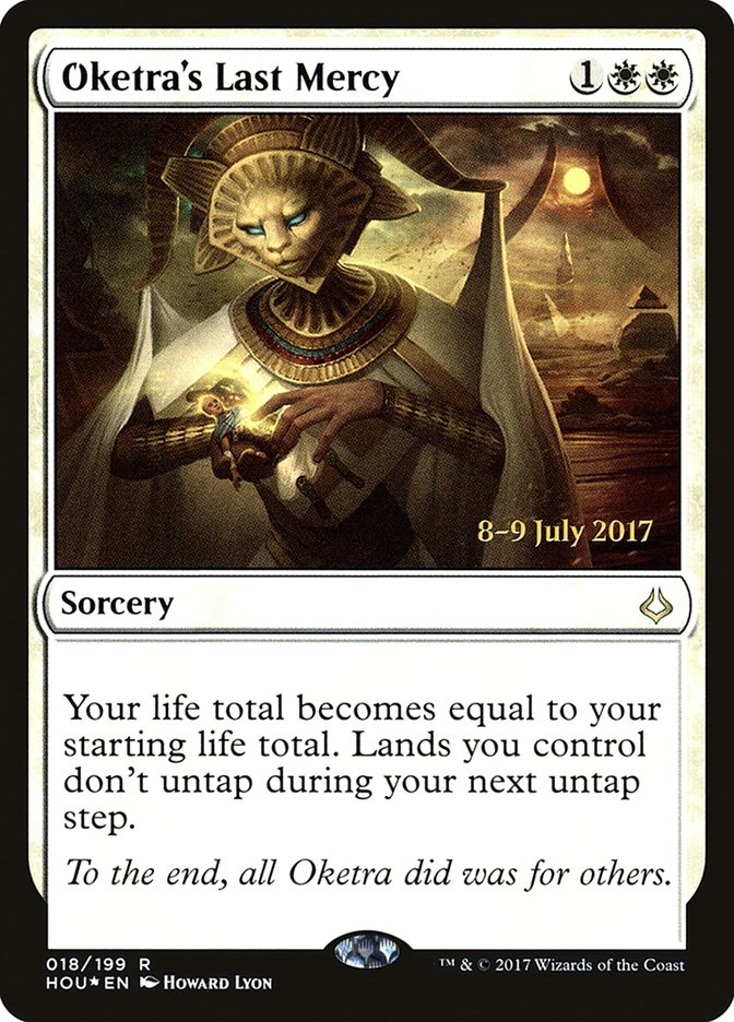 Oketra's Last Mercy [Hour of Devastation Prerelease Promos] 