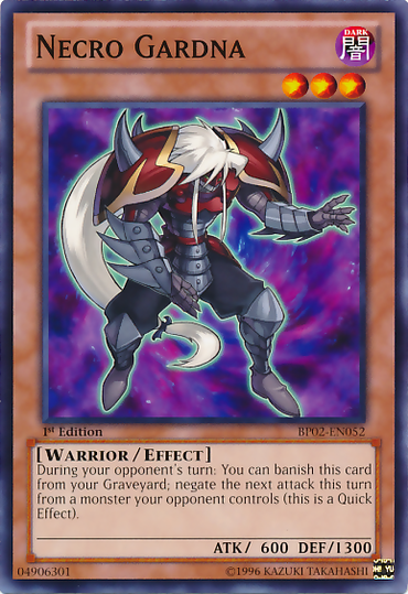 Necro Gardna [BP02-EN052] Mosaic Rare 