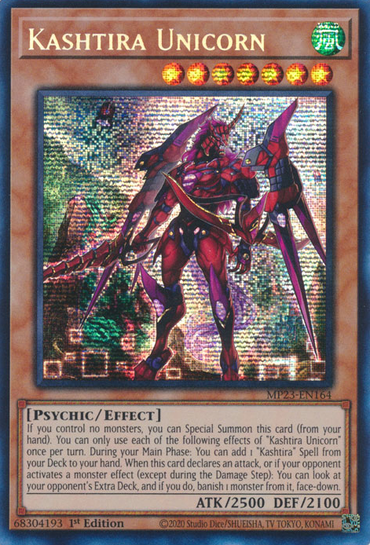 Kashtira Unicorn [MP23-EN164] Prismatic Secret Rare 
