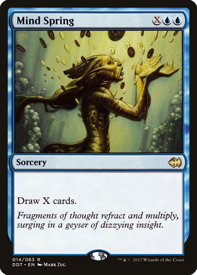 Mind Spring [Duel Decks: Merfolk vs. Goblins] 