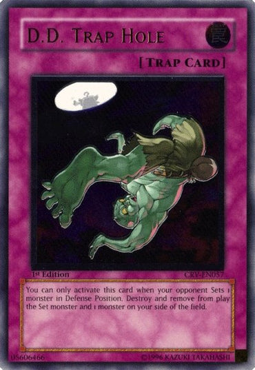 DD Trap Hole [CRV-EN057] Ultimate Rare 