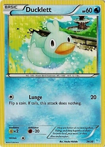 Ducklett (24/30) [XY: Trainer Kit 3 - Suicune] 