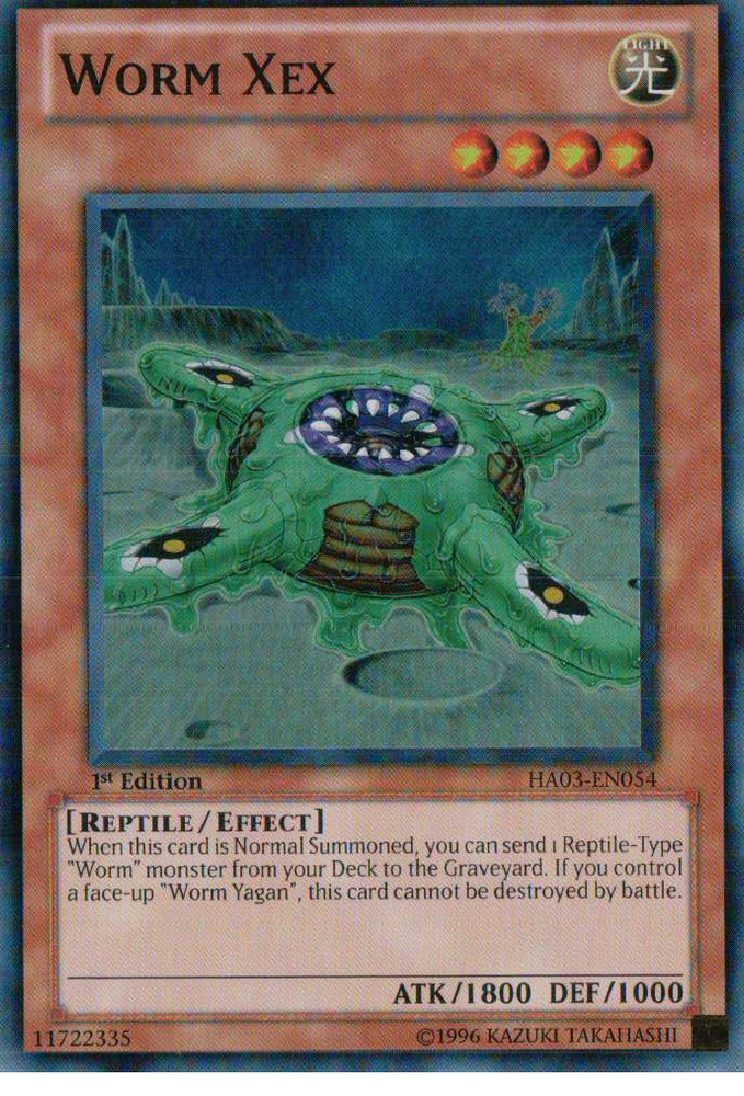Worm Xex [HA03-EN054] Super Rare 