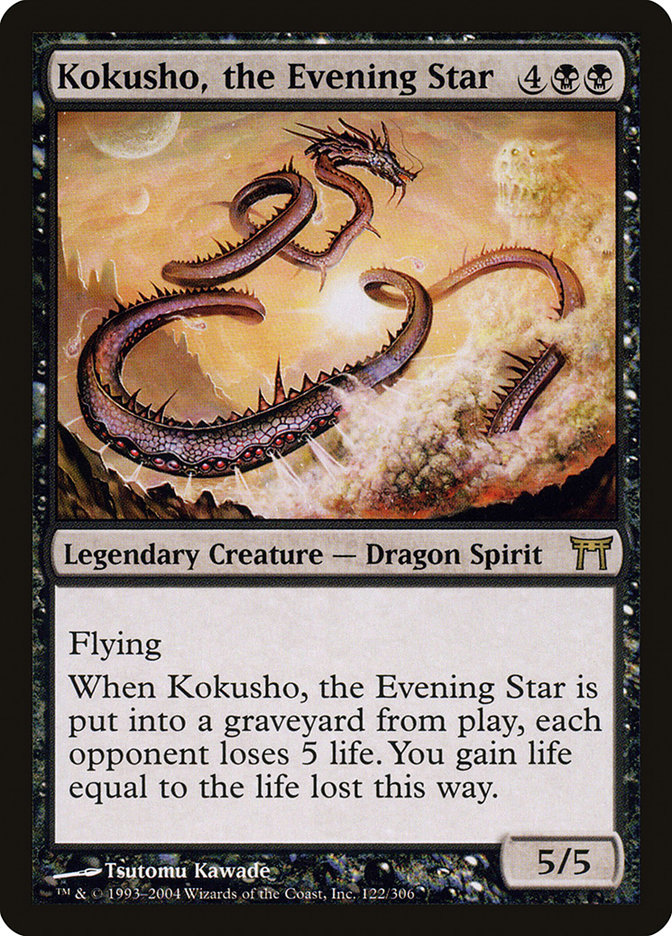 Kokusho, the Evening Star [Champions of Kamigawa] 