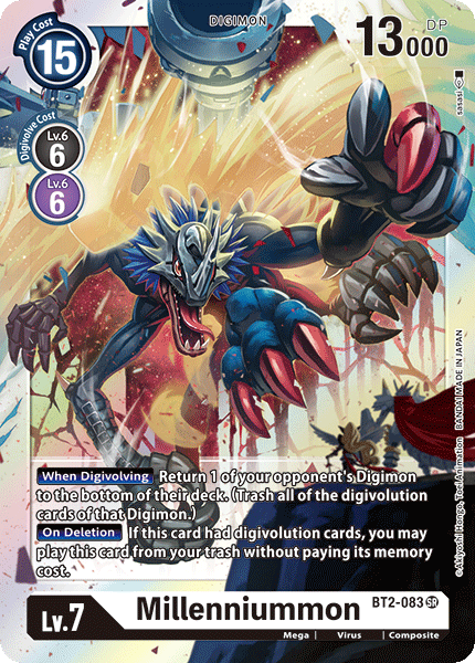 Millenniummon [BT2-083] [Release Special Booster Ver.1.0] 