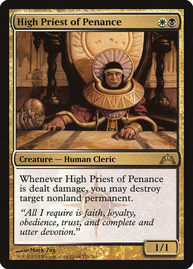 High Priest of Penance [Gatecrash] 