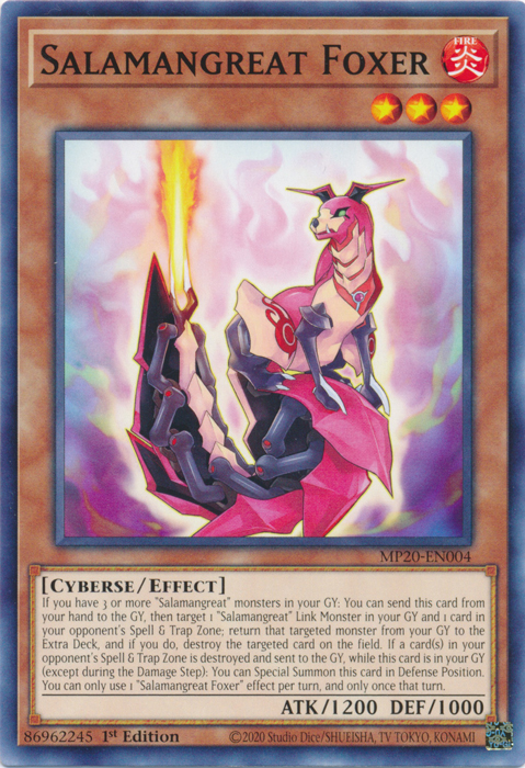 Salamangreat Foxer [MP20-EN004] Common 