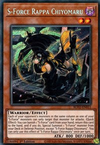 S-Force Rappa Chiyomaru [BLVO-EN011] Secret Rare 