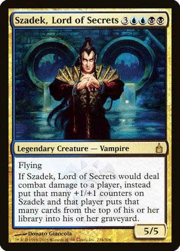 Szadek, Lord of Secrets [Ravnica: City of Guilds] 