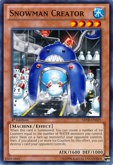Snowman Creator [ABYR-EN029] Common 