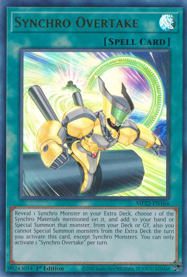 Synchro Overtake [MP22-EN164] Ultra Rare 
