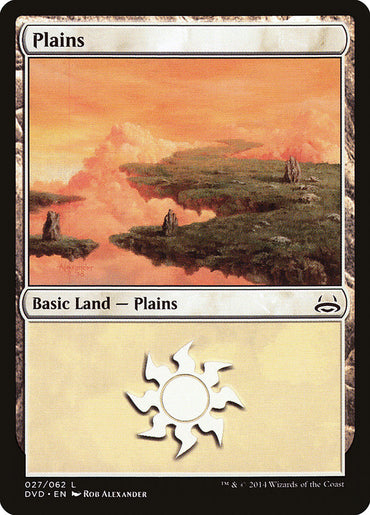 Plains (27) (Divine vs. Demonic) [Duel Decks Anthology] 