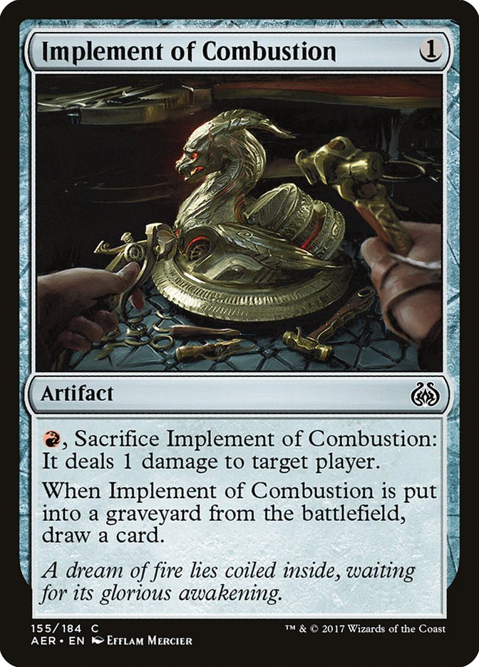 Implement of Combustion [Aether Revolt] 