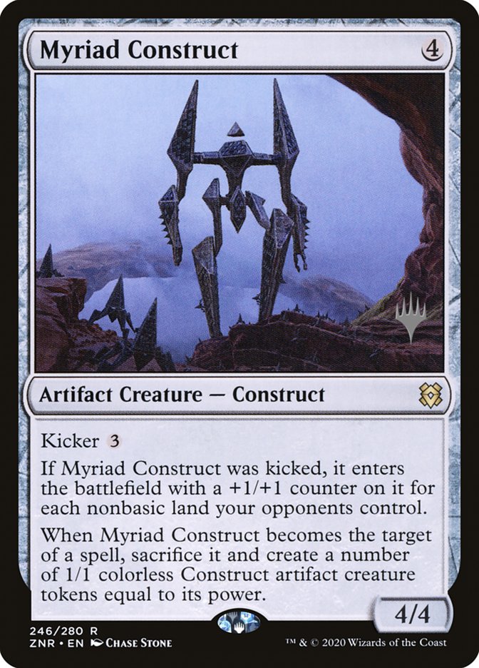 Myriad Construct (Promo Pack) [Zendikar Rising Promos] 