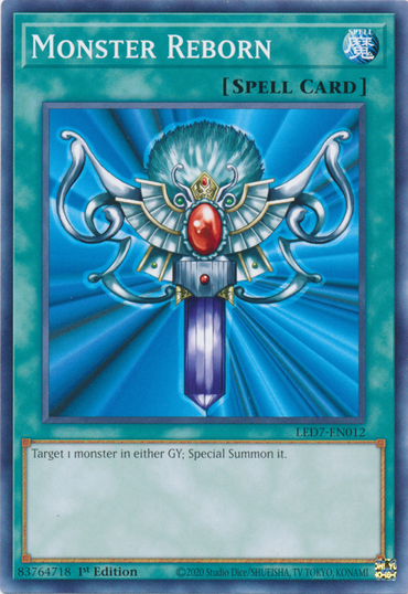 Monster Reborn [LED7-EN012] Common 