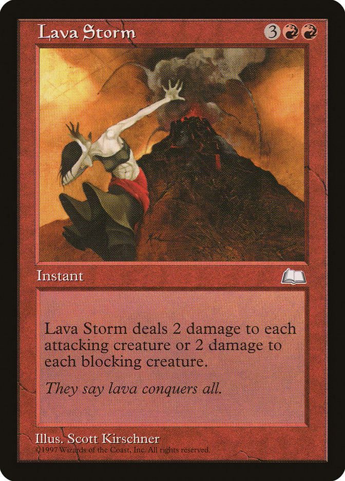 Lava Storm [Weatherlight] 