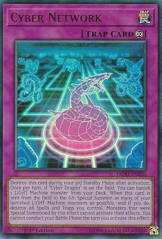 Cyber ​​Network [LEDD-ENB20] Ultra Rare 