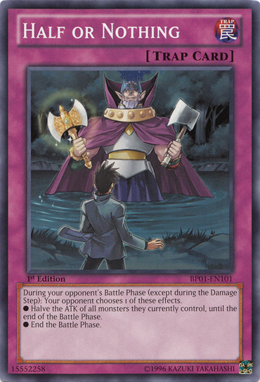 Half or Nothing [BP01-EN101] Common 