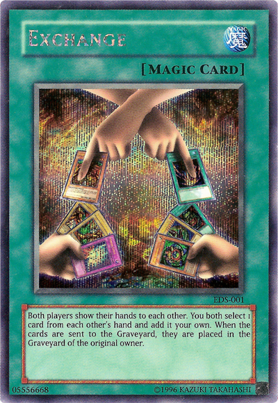Exchange [EDS-001] Secret Rare 