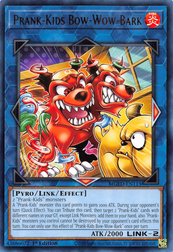 Prank-Kids Bow-Wow-Bark [MGED-EN115] Rare 