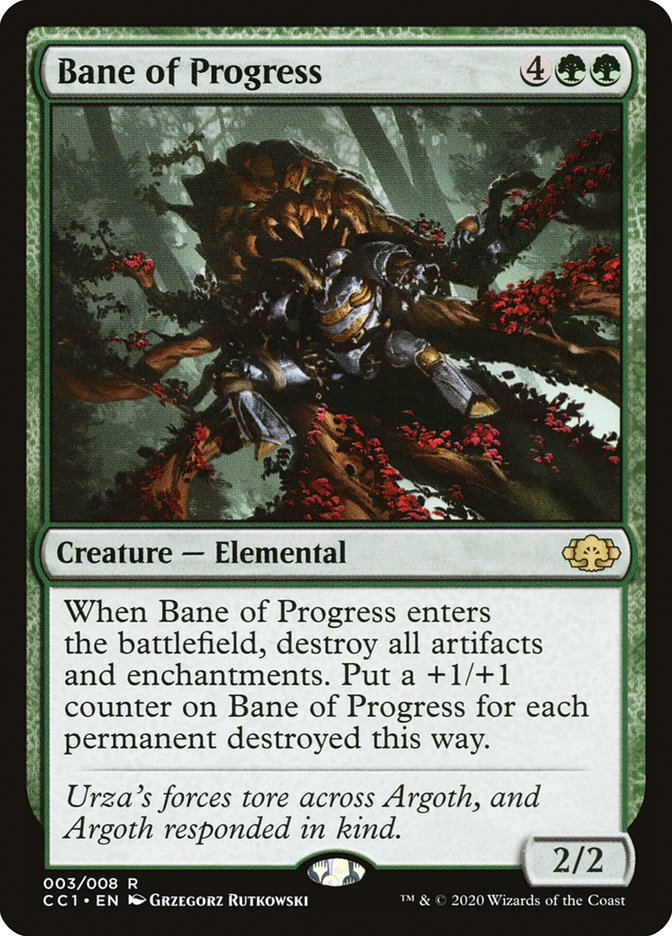 Bane of Progress [Commander Collection: Green] 