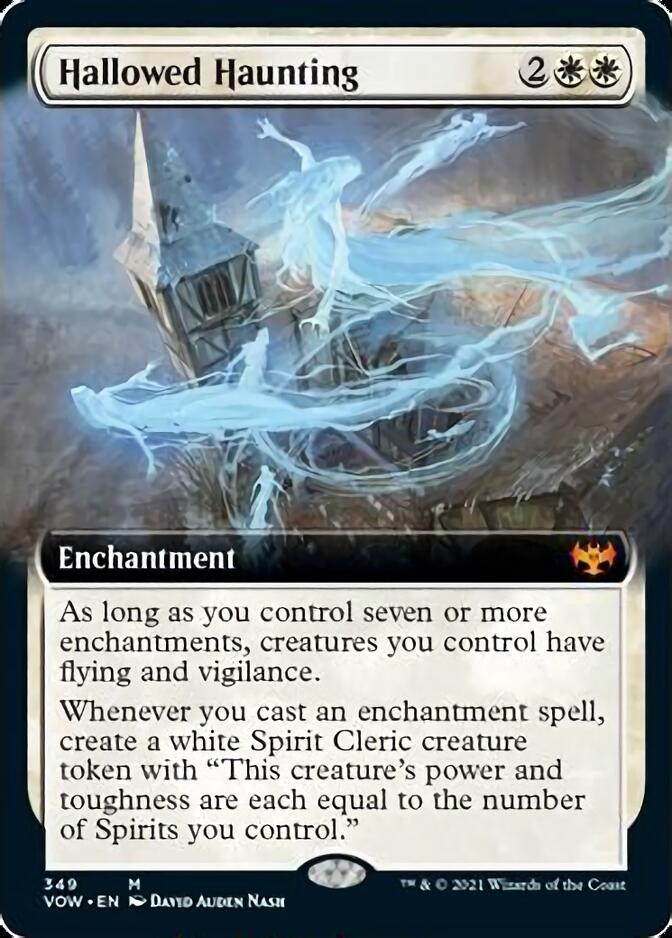 Hallowed Haunting (Extended Art) [Innistrad: Crimson Vow] 