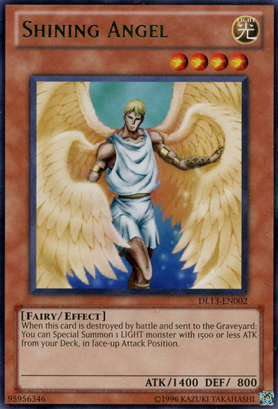 Shining Angel (Green) [DL13-EN002] Rare 