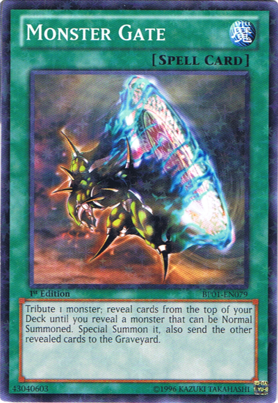 Monster Gate [BP01-EN079] Starfoil Rare 
