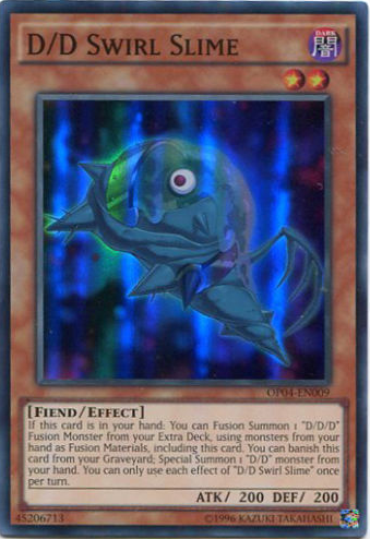 D/D Swirl Slime [OP04-EN009] Super Rare 