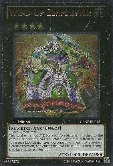 Wind-Up Zenmaister [GENF-EN042] Ultimate Rare 
