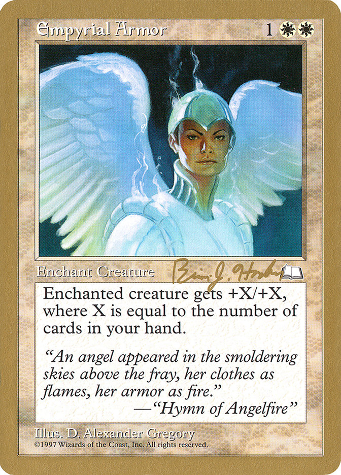 Empyrial Armor (Brian Hacker) [World Championship Decks 1998] 