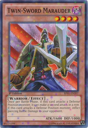 Twin-Sword Marauder [BP01-EN207] Starfoil Rare 