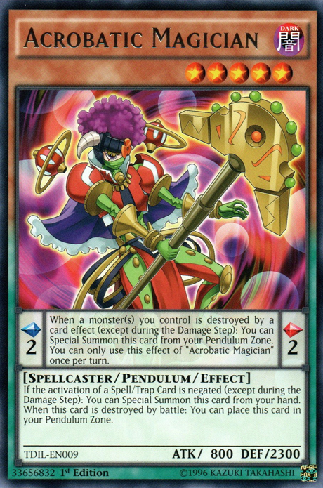 Acrobatic Magician [TDIL-EN009] Rare 
