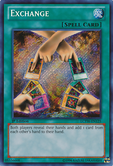 Exchange [LCYW-EN125] Secret Rare 