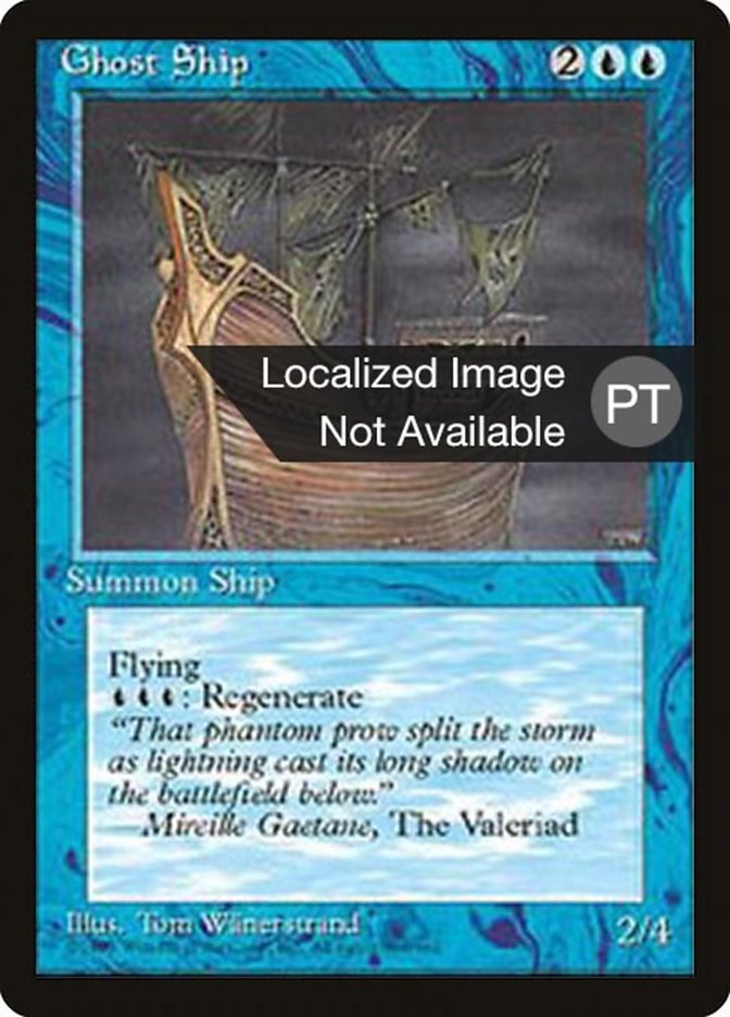 Ghost Ship [Fourth Edition (Foreign Black Border)] 