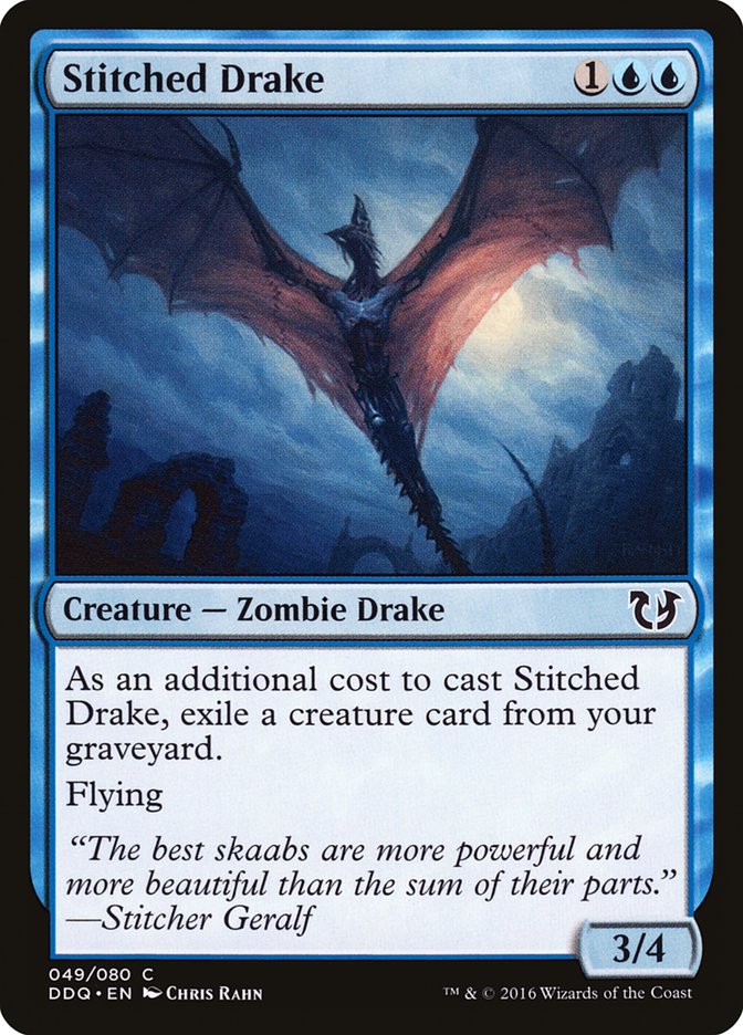 Stitched Drake [Duel Decks: Blessed vs. Cursed] 