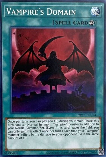 Vampire's Domain [OP15-EN024] Common 