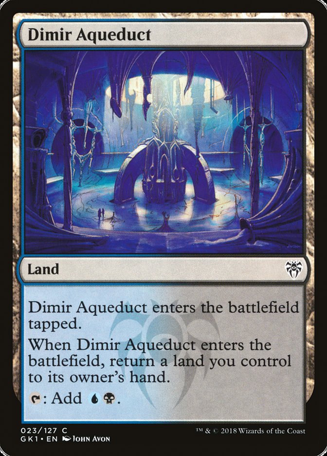 Dimir Aqueduct [Guilds of Ravnica Guild Kit] 