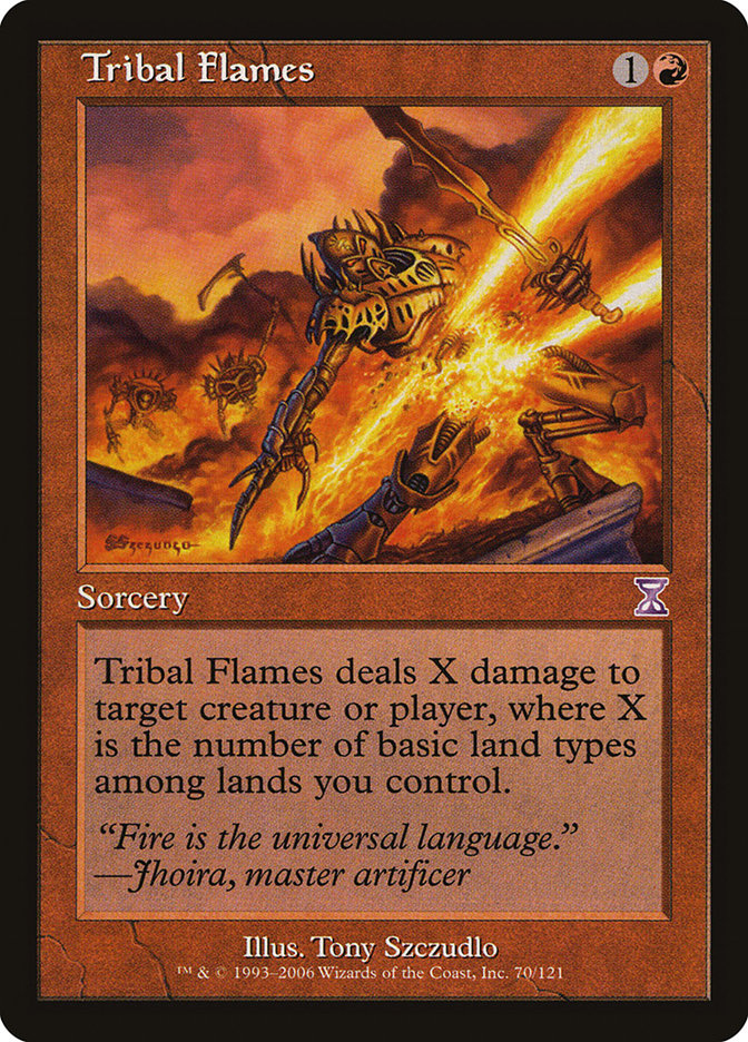 Tribal Flames [Time Spiral Timeshifted] 