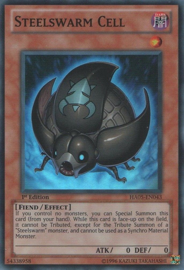 Steelswarm Cell [HA05-EN043] Super Rare 