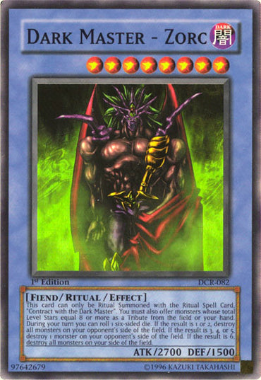 Dark Master - Zorc [DCR-082] Super Rare 