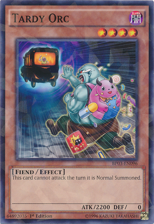 Tardy Orc [BP03-EN096] Shatterfoil Rare 