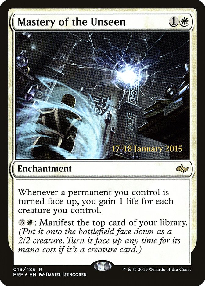 Mastery of the Unseen [Fate Reforged Prerelease Promos] 